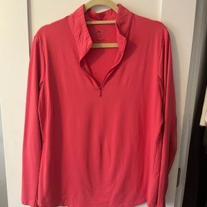 IBKUL long sleeve mock neck in pink size XL